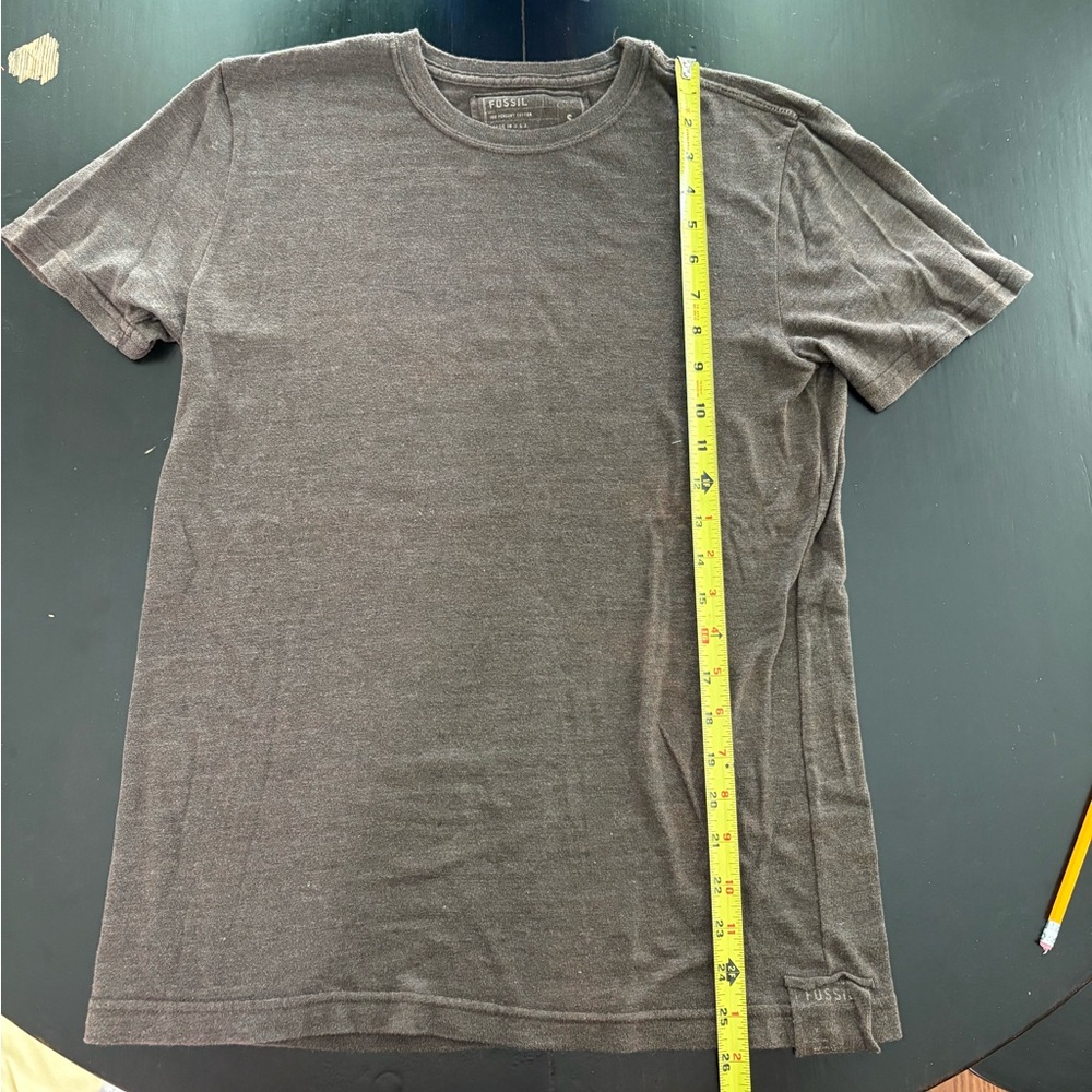 Fossil Brown Short Sleeve Tee